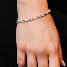 Load image into Gallery viewer, Chrystie St. Curb Chain Bracelet in Sterling Silver
