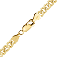 Load image into Gallery viewer, Finished Round Tall Curb Bracelet in 14K Gold-Filled