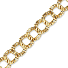 Load image into Gallery viewer, Bulk / Spooled Charm Bracelet Chain in 14K Gold-Filled (4.80 mm)