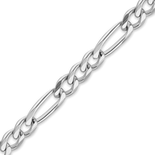Load image into Gallery viewer, Bulk / Spooled Classic Figaro Chain in 14K White Gold (1.50 mm - 2.25 mm)