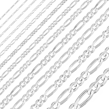 Load image into Gallery viewer, Bulk / Spooled Classic Figaro Chain in Sterling Silver (1.30 mm - 11.00 mm)