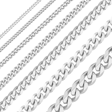 Load image into Gallery viewer, Bulk / Spooled Classic Curb Chain in 14K White Gold (1.23 mm - 5.20 mm)