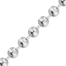 Load image into Gallery viewer, Bulk / Spooled Diamond Cut Round Bead Chain in Sterling Silver (1.00 mm - 5.00 mm)