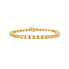 Load image into Gallery viewer, 4 Prong Round Tennis Bracelet Mounting in 14K Gold (.20 ct / 3.8 mm)