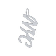 Load image into Gallery viewer, NYC Name Plate Charm in Sterling Silver