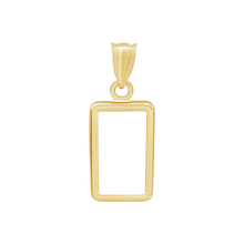 Load image into Gallery viewer, Plain Credit Suisse Coin Frame in 14K Gold