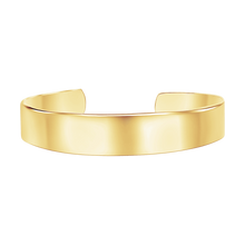 Load image into Gallery viewer, 14K Yellow Gold Cuff Bracelet