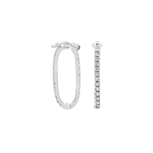 Load image into Gallery viewer, Chain Connectors / Charm Hangers / Carabiners with Figure Eight Clasp with Diamonds (7.4 x 19 mm - 7.5 x 15.7 mm)