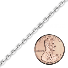 Load image into Gallery viewer, Bulk / Spooled Diamond Cut Cable Chain in Sterling Silver (0.80 mm - 7.50 mm)