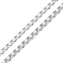 Load image into Gallery viewer, Bulk / Spooled Diamond Cut Venetian Box Chain in Sterling Silver (1.70 mm - 1.90 mm)