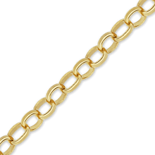 Load image into Gallery viewer, Bulk / Spooled Flat Cable Chain in 14K Gold-Filled (1.30 mm)