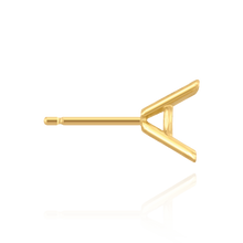 Load image into Gallery viewer, 14K Gold, 18K ITI NYC Round Four Prong Martini Earrings