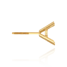 Load image into Gallery viewer, 14K Gold, 18K ITI NYC Round Four Prong Martini Earrings