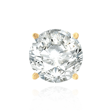 Load image into Gallery viewer, 14K Gold, 18K ITI NYC Round Four Prong Martini Earrings