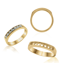 Load image into Gallery viewer, ITI NYC 7 Round Stone Anniversary Channel Style