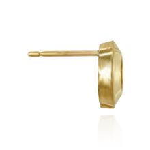 Load image into Gallery viewer, 14K Gold ITI NYC Pre-Seated Round Bezel Earrings