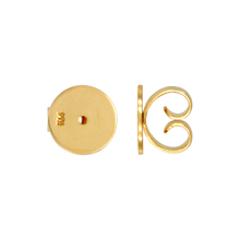 Load image into Gallery viewer, ITI NYC Heavy Friction (Push) Ear Back (4 x 4 mm - 10 x 7 mm) (Fits Post Size .030" - .036")