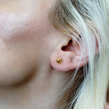 Load image into Gallery viewer, Standard Weight Ball Earring with Push Post