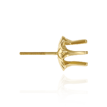 Load image into Gallery viewer, 14K Gold ITI NYC Round Buttercup Earrings