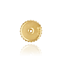 Load image into Gallery viewer, ITI NYC Standard Weight Threaded (Screw) Ear Back (9 x 4 mm) (Fits Post Size .041")