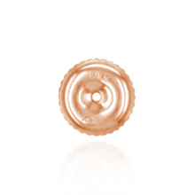 Load image into Gallery viewer, ITI NYC Standard Weight Threaded (Screw) Ear Back (7 x 4 mm) (Fits Post Size .034")