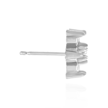 Load image into Gallery viewer, ITI NYC Seven Stone Cluster Earrings