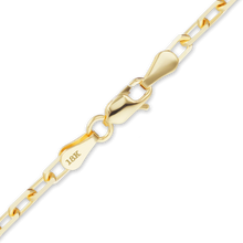 Load image into Gallery viewer, Essex St. Elongated Cable Necklace in 18K Yellow Gold