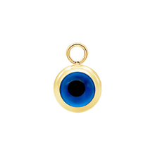 Load image into Gallery viewer, ITI NYC 14K Gold Evil Eye Pendant