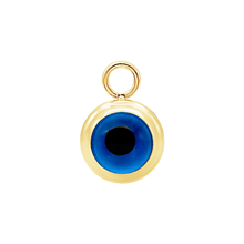 Load image into Gallery viewer, ITI NYC 14K Gold Evil Eye Pendant