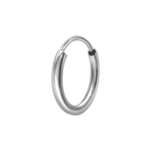 Load image into Gallery viewer, The Hudson Hoop in Sterling Silver