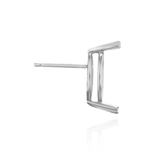 Load image into Gallery viewer, ITI NYC Marquise Shape V-End Double Wire Earrings