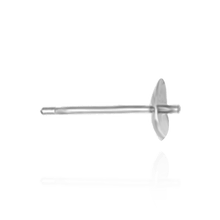 Load image into Gallery viewer, ITI NYC Pearl Cup Earrings with Peg