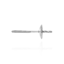 Load image into Gallery viewer, ITI NYC Pearl Cup Earrings with Peg