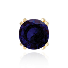 Load image into Gallery viewer, 14K Gold ITI NYC Round Four Prong Twin Wire Earrings