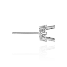 Load image into Gallery viewer, ITI NYC Round Four Prong Filigree Earrings