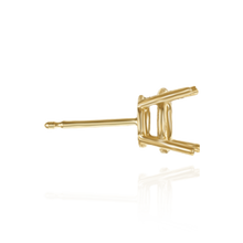 Load image into Gallery viewer, 14K Gold, 18K Gold, Platinum ITI NYC Round Four Prong Basket Earrings