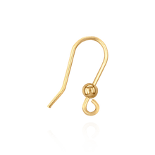 Load image into Gallery viewer, ITI NYC Shepherd Hook with 3 mm Bead (15 x 10 mm)