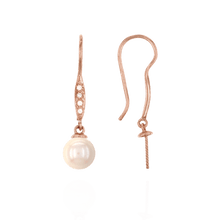 Load image into Gallery viewer, ITI NYC Shepherd Hook with 6 mm Pearl Cup (23 x 9 mm)