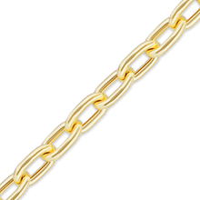 Load image into Gallery viewer, Bulk / Spooled Elongated Semi-Solid Cable Chain in 14K & 18K Yellow Gold (1.00 mm - 5.80 mm)