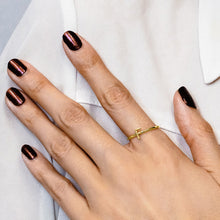 Load image into Gallery viewer, Initial Ring in 14K Gold