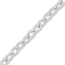 Load image into Gallery viewer, Bulk / Spooled Fancy Round Cable Chain in Sterling Silver (2.40 mm - 3.80 mm)