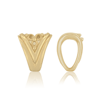 Load image into Gallery viewer, ITI NYC 3 Stone Accented Bail (7.0 mm)