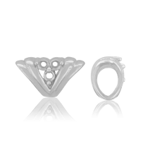 Load image into Gallery viewer, ITI NYC 3 Stone Accented Bail (6.0 mm)