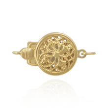 Load image into Gallery viewer, ITI NYC Round Filigree Pearl Clasp (9 mm)