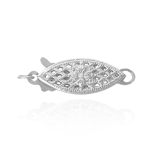 Load image into Gallery viewer, ITI NYC Fish Hook Pearl Clasp with Filigree (16 mm)