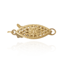 Load image into Gallery viewer, ITI NYC Fish Hook Pearl Clasp with Filigree (16 mm)