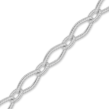 Load image into Gallery viewer, Bulk / Spooled Textured Fancy Cable Chain in Sterling Silver (3.70 mm)