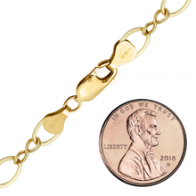 Load image into Gallery viewer, Finished Figure Eight Anklet in 14K Gold-Filled