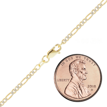 Load image into Gallery viewer, Fulton St. Figaro Anklet in 14K Two Tone Gold
