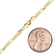 Load image into Gallery viewer, Finished Classic Figaro Anklet in 14K Gold-Filled